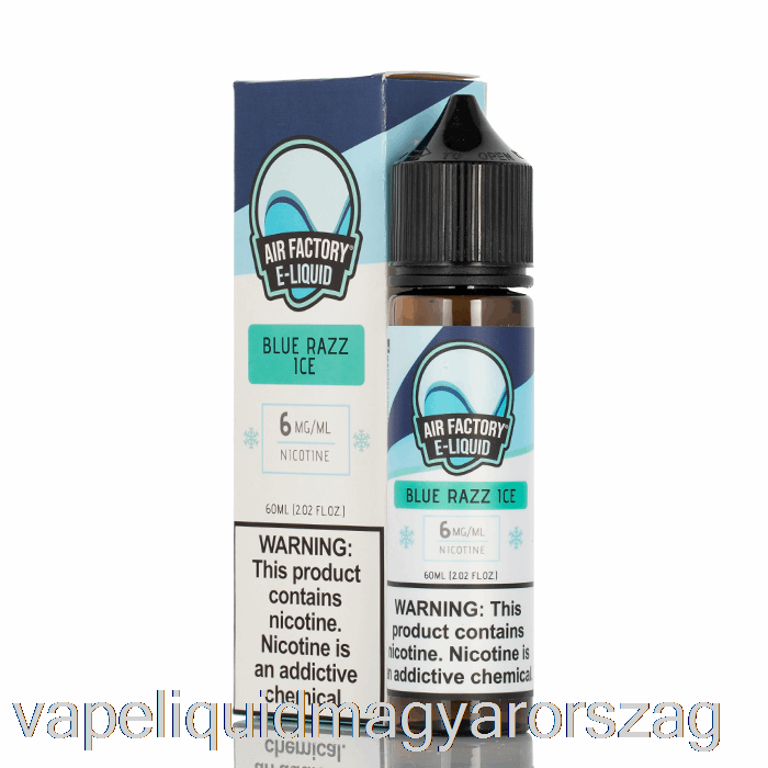 Frost - Ice Blue Razz - Air Factory - 60ml 0mg Vape Liquid